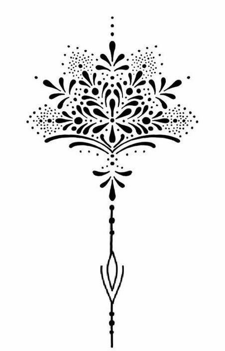 Custom Flash #004 | Sternum Series (5x5" and up)