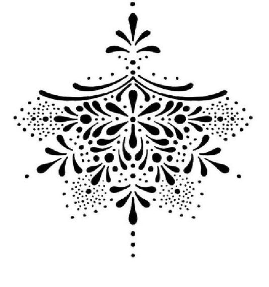 Custom Flash #006 | Sternum Series (5x5" and up)