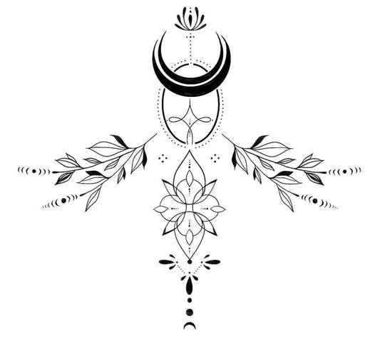 Custom Flash #001 | Sternum Series (5x5" and up)