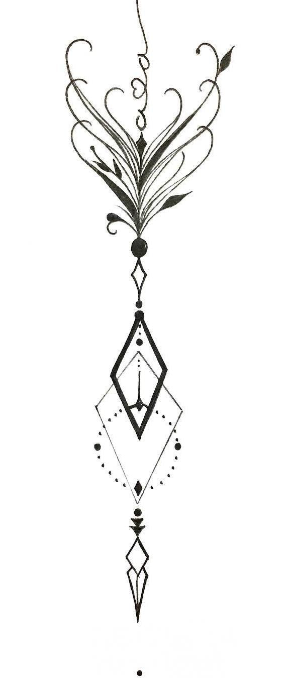 Custom Flash #008 | Sternum Series (5x5" and up)